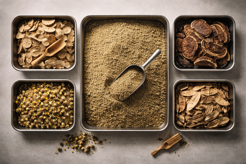 categories organic herbals & dehydration